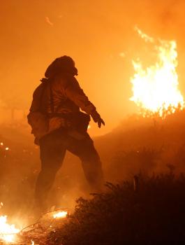 خسائر امريكية بسبب الحرائق والاعاصير 