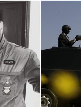 مصرع دركي اردني بانفجار قنبلة غاز غرب عمان 