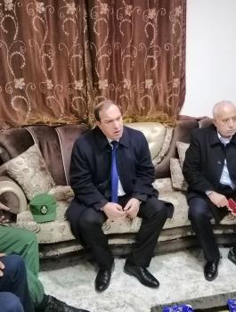 محافظة سلفيت وشاب مصاب 