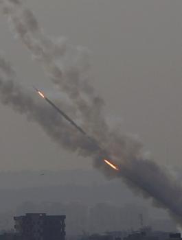 القصف على غزة 