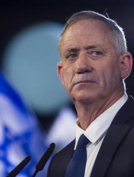 غانتس ونتنياهو 