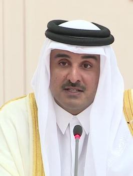 امير قطر وايران 
