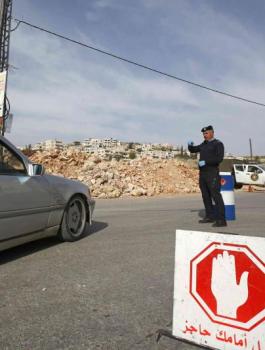 ازالة حواجز امنية في بيت لحم 