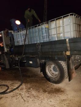 ضبط سولار مهرب في حزما 