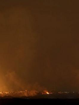 قصف اسرائيلي على غزة 