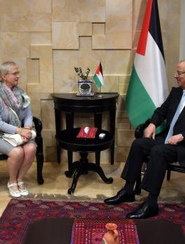 القنصل البلجيكي في فلسطين 