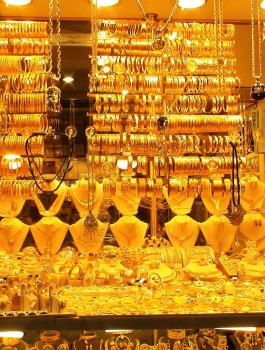 دمغ الذهب في الاسواق الفلسطينية 