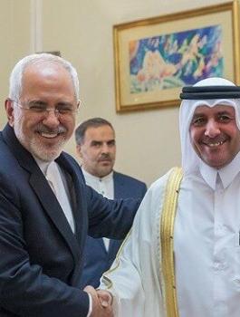 لقاء قطري ايراني في طهران 