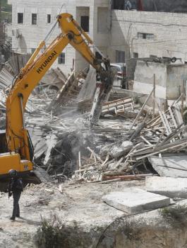 هدم منازل الفلسطينيين في القدس 