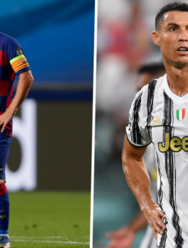 دوري ابطال اوروبا وميسي ورونالدو 