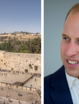 زيارة الامير ويليام الى فلسطين 