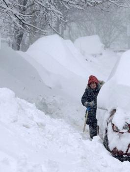الثلوج في الولايات المتحدة 