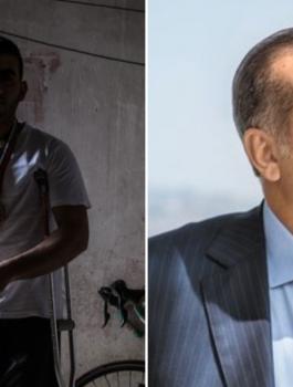 بتر الارجل في غزة