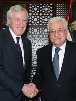 الرئيس والمبعوث الفرنسي