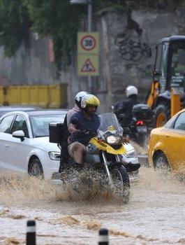 امطار في اسطنبول 