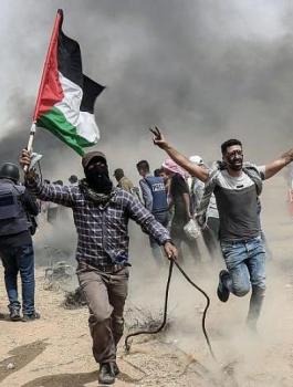 مسيرات العودة في غزة 