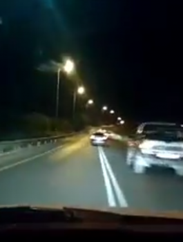 شرطة سلفيت تقبض على السائق الذي وثق قيادته الجنونية على الطرق يوم أمس
