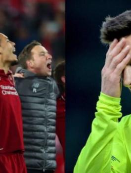 برشلونة والخسارة امام ليفربول 