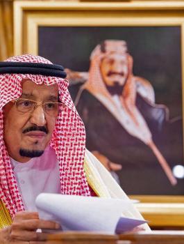 الملك سلمان والمرض 