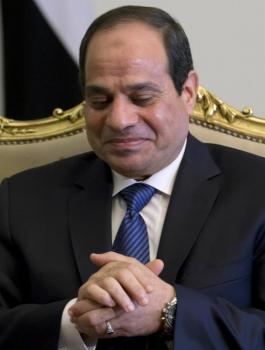 السيسي يخطئ في كتابة اسم الملك سلمان