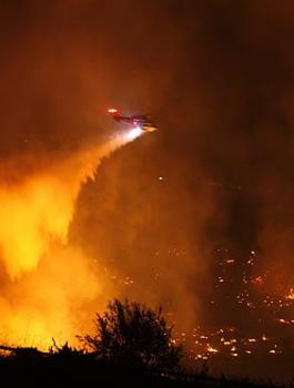 حرائق في اسرائيل 