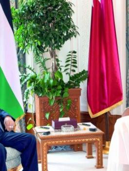 عباس في قطر