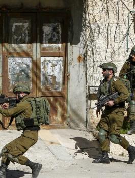 الجيش الاسرائيلي في رام الله 