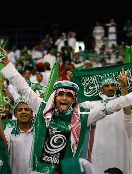 المنتخب الفلسطيني والمنتخب السعودي 