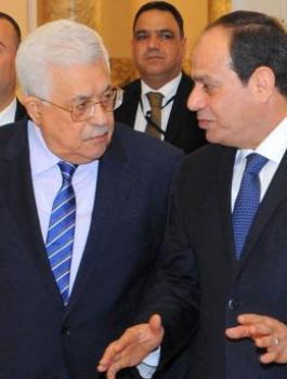 لقاء عباس بالسيسي 
