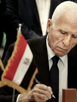 عزام الاحمد والمصالحة الفلسطينية 