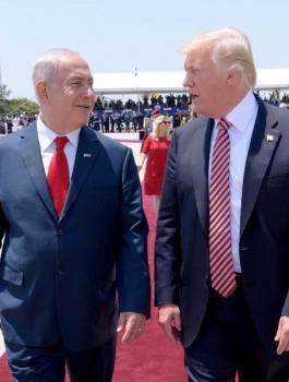 نتنياهو وترامب ودولة فلسطينية 