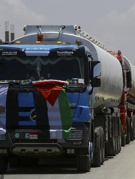 ادخال الوقود المصري الى قطاع غزة 