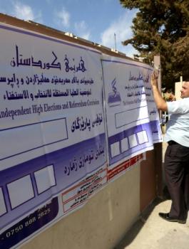 إيران تحظر الرحلات الجوية وتغلق الحدود مع كردستان بطلب من بغداد