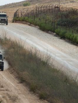 جدار اسرائيلي على الحدود اللبنانية 