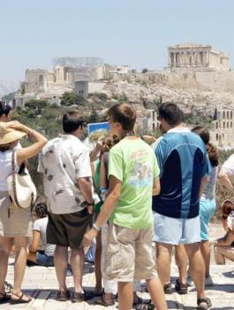 سياح يونان زاروا الضفة الغربية 