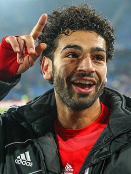 محمد صلاح وعيد الام 