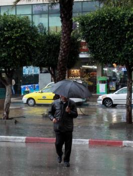 امطار في فلسطين 