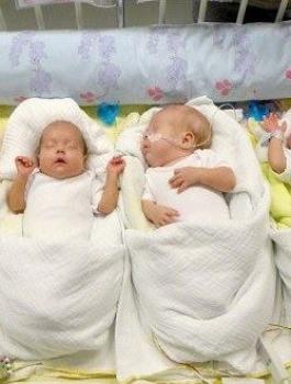 سيدة فلسطينية من جنين تنجب 4 توائم 