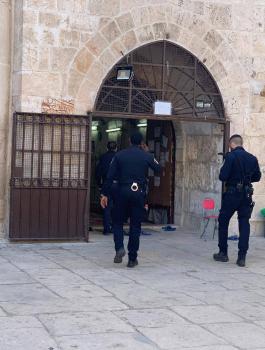 اقتحامات في الاقصى 