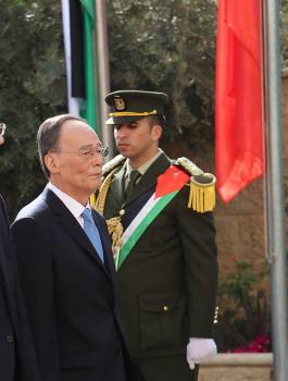 نائب الرئيس الصيني والحمد الله 