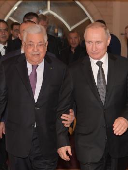 الرئيس عباس وبوتين في بيت لحم 