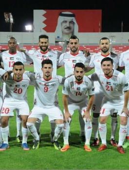 المنتخب الفلسطيني والعماني 