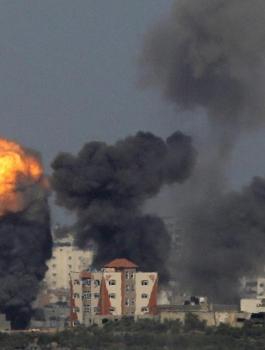 قصف اسرائيلي على غزة 