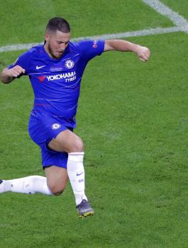 هازارد في ريال مدريد الاسباني 