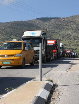 تغيير على الحركة ما بين رام الله ونابلس 