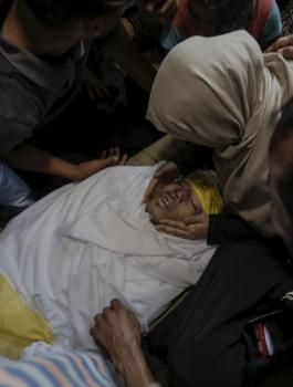 الشهداء في غزة خلال مسيرة العودة 