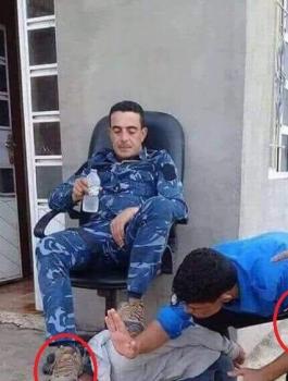 الشرطة الفلسطينية وصورة الطفل 