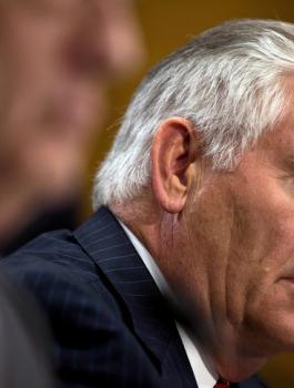 ترامب وتيليرسون 