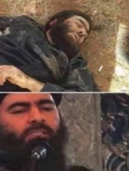  حقيقة الصور التي بثها موقع إيراني لجثة البغدادي 