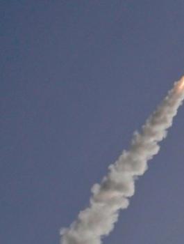 اطلاق صواريخ من غزة 